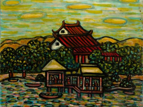 【林大洋】原鄉系列：台灣八景虎頭埤